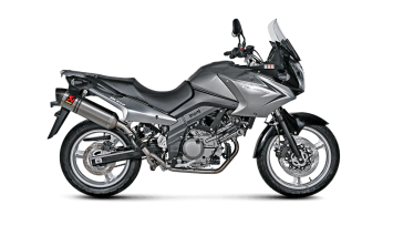 Akrapovic Slip-on Line Titanium Einddemper zonder E-keur Suzuki V-Strom 650 2004 - 2011